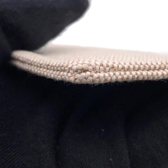 HERMES Flat Pouch New Yachting PM Size PM Canvas Beige/Purple - Picture 6 of 9